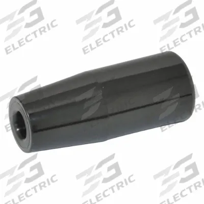 JW WINCO Cylindrical Handle: Plastic, M8, 25 mm Thread Lg - Tapered Knobs with Threaded Hole