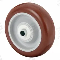 APPROVED VENDOR Caster Wheel: 4 in Wheel Dia., 1 1/4 in Wheel Wd, Polyurethane, 275 lb Load Rating (MPN 26Y356). Key specifications — Brand: APPROVED VENDOR; Wheel/Tread Color: Red.