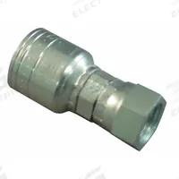 AEROQUIP Hydraulic Crimp Fitting: Steel x Steel, Straight, -4 For Hose Dash Size, NPSM x Crimp (MPN 1AA4SP4). Key specifications — Brand: AEROQUIP; Fitting Gender: Female x Genderless; Fitting Connection Type: NPSM x Crimp; Thread Size: 1/4"-18; For Hose Dash Size: -4.