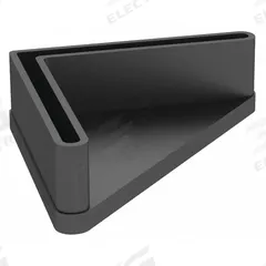 TENNSCO Foot Plate: 2 1/4 in x 2 1/4 in x 3/4 in, Black, Nylon, Unfinished (MPN SURNF). Key specifications — Color: Black; Finish: Unfinished; Material: Nylon; Brand: TENNSCO.