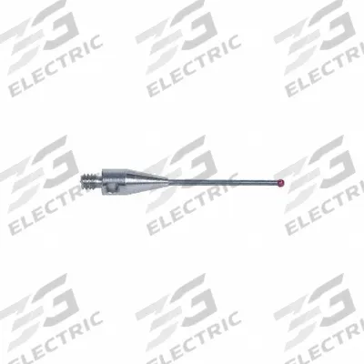 INSIZE M2 Stylus: CMM Straight Stylus, Ball, Straight, 0.04 in Ruby Ball Tip - Straight CMM Styli