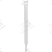 VELCRO BRAND Perforated Back to Back Strap: 8 in Lg, 2.00 in, 0.75 in Wd, Nylon/Polypropylene, 45 PK (MPN 176408). Key specifications — Max. Bundle Dia.: 2.00 in; Material: Polypropylene; Color: White; Brand: VELCRO BRAND.