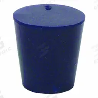 Stopper: Silicone, 3 Stopper Size, 18 mm Bottom Dia, 24 mm Top Dia, 25 mm Overall Ht, Blue, 0 Holes (MPN UNSST3). Key specifications — Brand: UNITED SCIENTIFIC SUPPLIES INC; Color: Blue; Stopper Size: 3; Material: Silicone.
