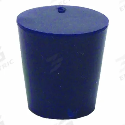 UNITED SCIENTIFIC SUPPLIES Stopper: Silicone, 3 Stopper Size, 18 mm Bottom Dia, 24 mm Top Dia, 25 mm Overall Ht - Synthetic Rubber Stoppers