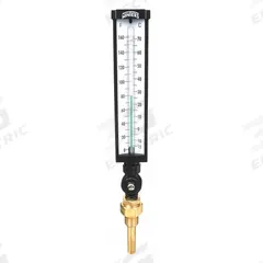 WINTERS Industrial Glass Thermometer: 0°F to 160°F /-15°C to 70°C, +/-1% Accuracy, 3.5 in Stem Lg (MPN TIM103ALF.). Key specifications — Thermometer Thread Type: UNF; Accuracy: +/-1%; Brand: WINTERS.