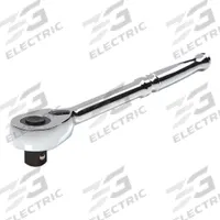 TEKTON Quick-Release Ratchet: Pear, Reversible, 10 1/2 in Overall Lg, Polished, 4° Min Arc Swing (MPN SRH11210). Key specifications — attr1205598: Reversible; attr1205605: Quick-Release Included; attr1205626: Polished; attr1228094: Standard Length; attr1205607: Pear; attr1205624: TEKTON.