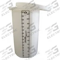 PEABODY ENGINEERING Storage Tank: Single Wall, Vertical, 30 gal, Open Top, 1/4 in Wall Thick, 18 in (MPN 01-28963). Key specifications — Construction Material: HDPE; Brand: PEABODY ENGINEERING.
