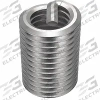 HELI-COIL Helical Insert: Tanged Tang Style, Free-Running, M7-1.00 Thread Size, Plain, Plain, 100 PK (MPN A1084-7CN140). Key specifications — attr798694: 18-8; attr798710: Right Hand; attr798707: M7-1.00; attr798676: Metal; attr798705: Metric; attr798675: HELI-COIL; attr798681: 7.25mm; attr798708: 200,000 to 250,000 psi.
