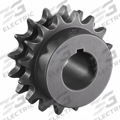 TRITAN Roller Chain Sprocket: 50-2, For 5/8 in Chain Pitch, 1 1/4 in Bore Dia - Size 50-2 Fixed-Bore Roller Chain Sprockets