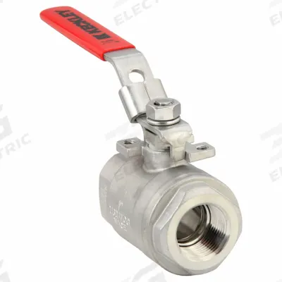 KECKLEY Manual Two-Way Ball Valve: 1 in, Stainless Steel, Straight, FNPT x FNPT - Stainless Steel Ball Valves