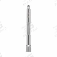 MILWAUKEE Socket Extension: 3/8 in Input Drive Size, 3/8 in Output Drive Size, 6 in Overall Lg (MPN 43-24-9205). Key specifications — attr1204978: Not Insulated; attr1204980: Locking Not Included; attr1204984: MILWAUKEE; attr1204970: Chrome.