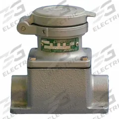 APPLETON ELECTRIC Pin and Sleeve Receptacle: Gray, 250V DC/600V AC, Three Phase, 30 A, 4 Pole (MPN ADR3034). Key specifications — Brand: APPLETON ELECTRIC.