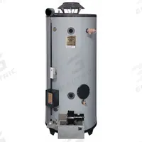 RHEEM-RUUD Commercial Gas Water Heater: Natural Gas, Low NOx, 100 gal, 199,900 BTU, 73.06 in Ht (MPN GNU100-200). Key specifications — Display Sell UOM: EA; Market: Commercial; Standards: ASHRAE 90.1b-2001; Sub-brand: Rheem Ruud; Brand: RHEEM-RUUD; Low NOx: Yes; Water Connection Location: Side; Fuel Type: Natural Gas.