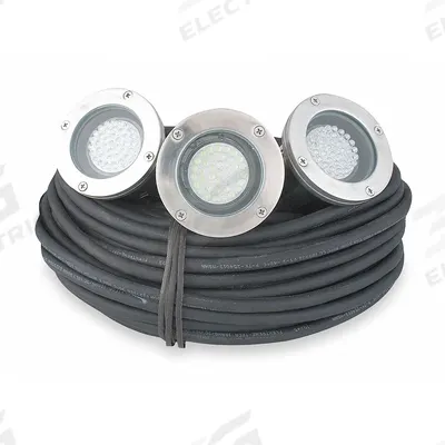 Dayton Pond Light Set: 120 W, 115V AC, 100 ft Cord Lg - Fountain Lighting Systems