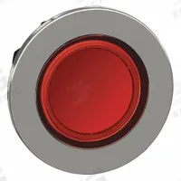 SCHNEIDER ELECTRIC Push Button Head: 30 mm Panel Size, Illuminated, Metallic, Red (MPN ZB4FA48). Key specifications — Manufacturer Part Number: ZB4FA48; Compatible Operator Illumination: Illuminated; Compatible with Series: XB4; Head Attachment Type: Screw-On; Head Material: Metal; Brand: SCHNEIDER.