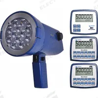 MONARCH Digital Stroboscope Kit: 0.01 fpm, LCD, 500,000 fpm, 30 fpm, 3,000 usec Max Flash Duration (MPN 6230-011). Key specifications — Brand: MONARCH; Digital Display Screen Type: LCD; External Triggers: No External Triggers Included; Maximum Flashes per Minute: 500,000 fpm; Minimum Flashes per Minute: 30 fpm; Phase Shift: No Phase Shift; Power Source: Battery; Resolution: 0.01 fpm.