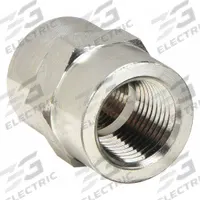 PARKER Metal Pipe Straight: Straight, Carbon Steel, 1/4 in x 1/4 in, 7,000 psi (MPN 4-4 FHC-S). Key specifications — Pipe Fitting Material: Carbon Steel; Brand: PARKER; Maximum Operating Pressure: 7,000 psi; Connector Type: Coupling; (DO NOT SEND) Manufacturer Location: Globally Sourced; Fitting Pipe Size: 1/4 in x 1/4 in.