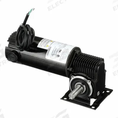 Dayton Gearmotor: Right Angle, 90V DC, TENV, 30 RPM, 94 in-lb Max Torque - Right Angle DC Gearmotors