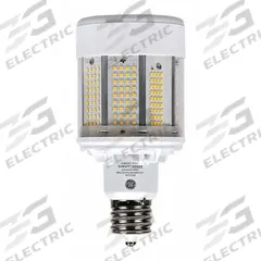 HID Replacement LED Bulb: Corncob ED28, Mogul Screw (EX39), 115 W Watt, 4000K, LED, 120 to 277V (MPN LED115ED28/740). Key specifications — Color Temperature: 4000K; Brand: GE LAMPS; Shatter-Resistant: No.