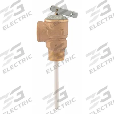 CASH ACME Temperature and Pressure Relief Valve: Section IV ASME Section, MNPT x FNPT - ASME Section IV Temperature & Pressure Relief Valves