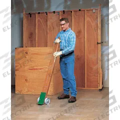 APPROVED VENDOR Pry Bar Dolly: 3,500 lb, Wood, 60 in Handle, Iron, 5 in W x 3 in D Nose Plate (MPN 3KNA3). Key specifications — Nose Plate Profile: Beveled; Brand: APPROVED VENDOR.