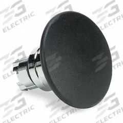 SCHNEIDER Mushroom Head Push Button: Black, 22 mm Mounting Size, Metallic, Momentary (MPN ZB4BR2). Key specifications — Brand: SCHNEIDER; Action: Momentary; Series: XB4; Push Button Material Type: Metallic.