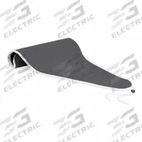 RELIABLE Ironing Board Cover: Full Size, Grey, 47 1/4 in Overall Lg, 18 7/8 in Overall Wd (MPN 220IBACR). Key specifications — Color: Grey; Includes: Conex Heat Zone.