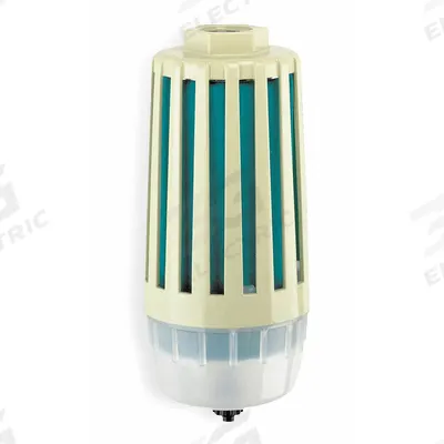 SPEEDAIRE Exhaust Silencer Mist Eliminator: 1 1/4 in NPT, 100 cfm - Pneumatic Exhaust Silencers / Mist Eliminators