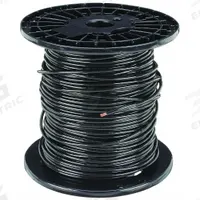 Building Wire: Copper, 3 AWG, 1 Conductors, Stranded, Black, 500 ft Lg, THHN (MPN 24346901). Key specifications — Voltage: 600 V; Brand: SOUTHWIRE.