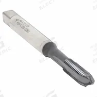 CLEVELAND Spiral Point Tap: M6x1 Metric, 6H, 3 Flute, Plug Chamfer, TiAlN Coated Cobalt (MPN C86138)