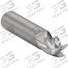 CLEVELAND Corner Radius End Mill: Carbide, 4 Flute, 5/8" Mill Dia, 3/4" LOC, 0.03" Rad, 3" OAL (MPN C60060)