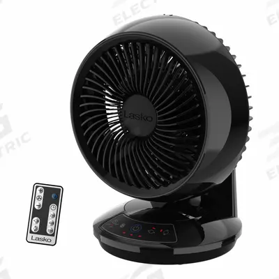 LASKO Circulating Fan: Oscillating, Cradle, 3 Speeds - Compact Fans