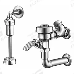 SLOAN Manual Flush Valve: Royal®, Exposed, Top, 1 gpf Gallons per Flush, 10 in Rough-In, Diaphragm (MPN 320-1). Key specifications — Spud Location: Top.