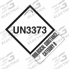 LABELMASTER DOT Container Label: UN3373, 2 in x 2 3/4 in, 2 in Label Ht, 2 3/4 in Label Wd, 500 PK (MPN L380B). Key specifications — Brand: LABELMASTER; Message: UN3373.
