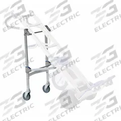 APPROVED VENDOR Fold Out Rear Wheel Carriage: 53 in Overall Ht, 725 lb Load Capacity, Aluminum (MPN 274102). Key specifications — Manufacturer Part Number: 274102; Accessory Type: Fold Out Rear Wheel Carriage; Compatible with Product Type: Powered LiftKar HD Hand Truck.