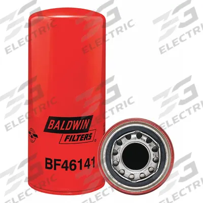 BALDWIN FILTERS Fuel Filter: Spin-On, 3 11/16 in Outside Dia, 1 3/8"-12 Thread Size, Paper - Spin-On Fuel Filters