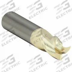 CLEVELAND Square End Mill: Carbide, ZrN Coated, 3 Flute, 1/2" Mill Dia, 5/8" LOC, 2-1/2" OAL (MPN C72358)
