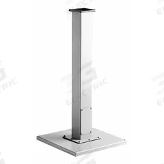 HOFFMAN Pedestal Column: Steel, 41 in Overall Ht, 6 in Overall Wd, 6 in Overall Dp (MPN A66PBCOL). Key specifications — Brand: HOFFMAN; Features: Mounted on Either Base, Through the Vertical Column or Directly to the Enclosure; Material: Steel.