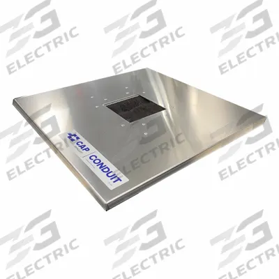 HEPACART Ceiling Cover: 24 in Overall Wd, 24 in Overall Lg, 3 1/2 in Overall Ht - Particle Containment Vent Covers