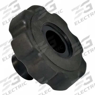 INNOVATIVE COMPONENTS Hand Knobs: Steel/Zinc, M10 Thread - Snap-Lock 8-Arm Knobs