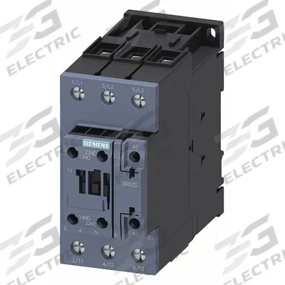 Siemens Magnetic Contactor: Non-Reversing, 3 Poles, 3NO Contacts, 65 A - Non-Reversing IEC Contactors