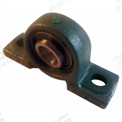 NTN Pillow Block Bearing: 1 1/8 in Bore, Cast Iron, Eccentric Collar, 1 9/16 in Shaft Ht - General Purpose Pillow Block Ball Bearings