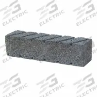 NORTON Fluted Hand Rubbing Brick: Fluted, 6" L x 2" W x 2" H, Silicon Carbide, 20 Grit (MPN 61463687840). Key specifications — Brand: NORTON.