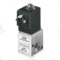 ARO Solenoid Air Control Valve: CAT, Three-Way / Two-Position, 24V DC, 1/4 in Female NPT (MPN CAT77S-024-D). Key specifications — attr1092969: Non-Locking; attr1086920: CAT77S-024-D; attr1092977: Spring Return.