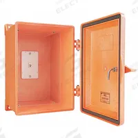 HUBBELL GAI-TRONICS Weatherproof Phone Enclosure: Modular Jack, Weatherproof, Orange, NEMA 4X (MPN 255-003OR). Key specifications — Color: Orange; For Use With: Wall Telephones; Features: Use Anywhere a Weatherproof Telephone is Needed; Manufacturer Part Number: 255-003OR; Brand: HUBBELL GAI-TRONICS; Mounting Location: Surface; Enclosure Rating: NEMA 4X; Resistance Properties: Corrosion Resistant.