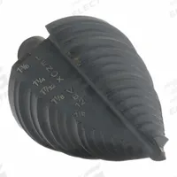 LENOX Step Drill Bit: 7/8" to 1-3/8", Black Oxide HSS, 3-Flats Shank (MPN 30912VB12). Key specifications — attr1234936: Not Impact Rated.