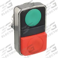 SCHNEIDER ELECTRIC Multihead Operator: Non-Illuminated, 2 Button, Extended Profile (MPN ZB4BL7340). Key specifications — attr211308: SCHNEIDER; attr1026606: Momentary/Momentary; attr1026638: XB4; attr1063632: Metallic.