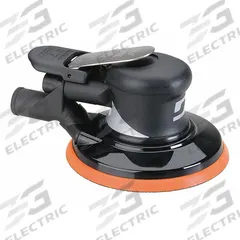 DYNABRADE Air Orbital Sander: 6 in Disc, Hook and Loop/Vinyl, 3/16 in Orbit, Central Vacuum, 0.3 hp (MPN 56830). Key specifications — attr1320213: DYNABRADE.