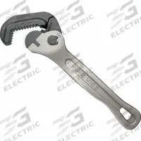 SUPCO Pipe Wrench: Aluminum, 1 in Jaw Capacity, Serrated, 9 in Overall Lg, Contoured (MPN ASW7-1). Key specifications — attr309808: Contoured; attr309815: Aluminum; attr324941: SUPCO.