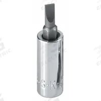 SK PROFESSIONAL TOOLS Socket Bit: 1/4 in Drive Size, Slotted Tip, 1/4 in Tip Size, SAE (MPN 44471). Key specifications — attr1213360: Replaceable Insert; attr1213362: SK PROFESSIONAL TOOLS.